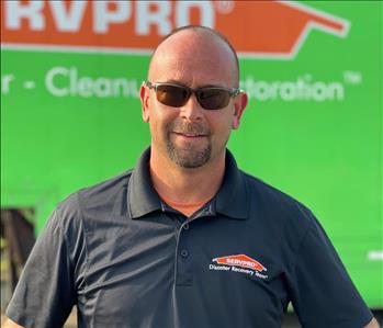 Brandon Wilson, team member at SERVPRO of Durant